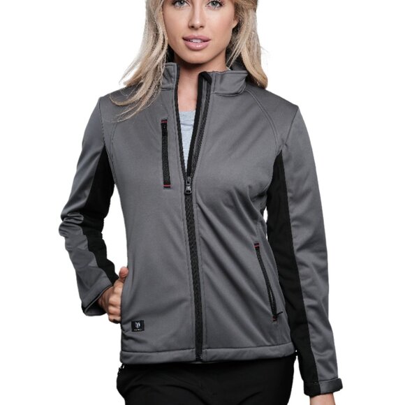 Monarch Grey/Black Softshell Jacket - Picture 5 of 8